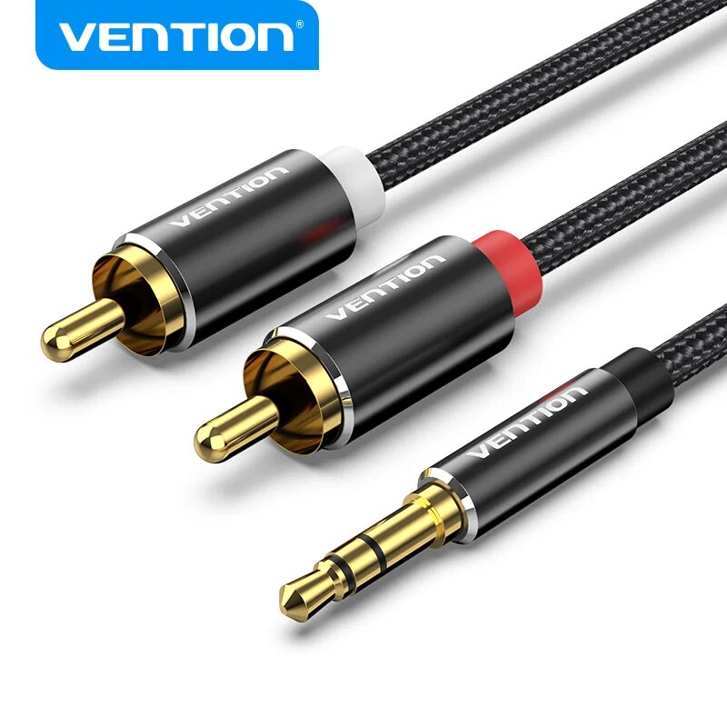 Home Cinema Tv - Vention Cable RCA 3,5mm a 2RCA
