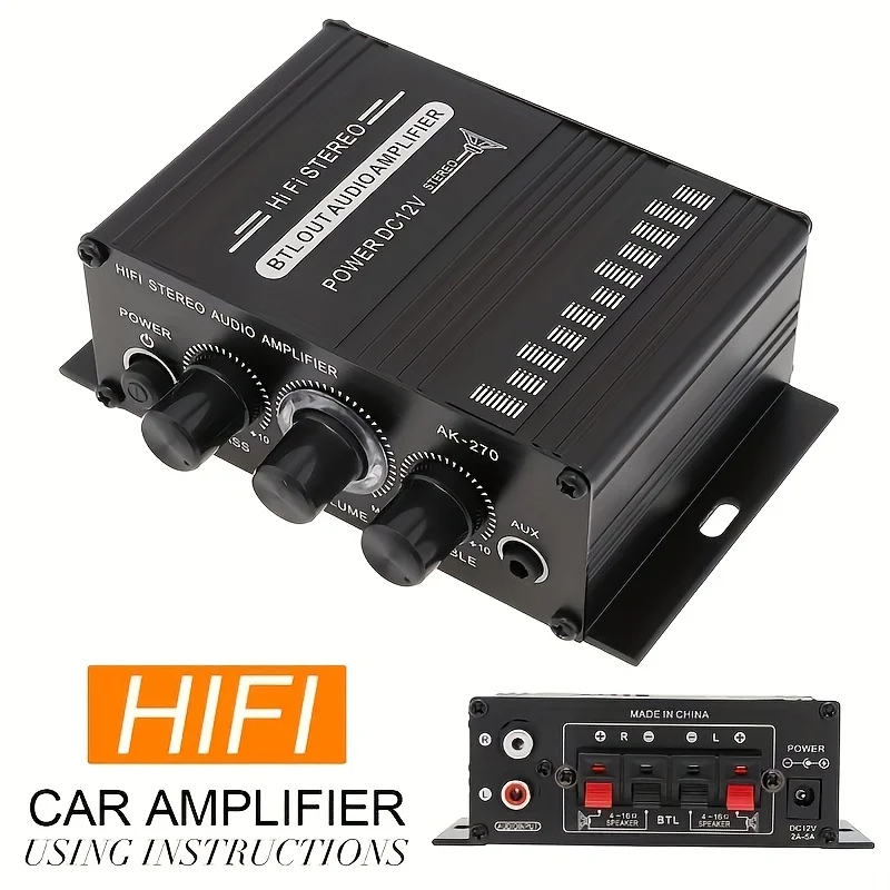 Amplificador de audio estéreo  - Audio Home Cinema reseña y precio