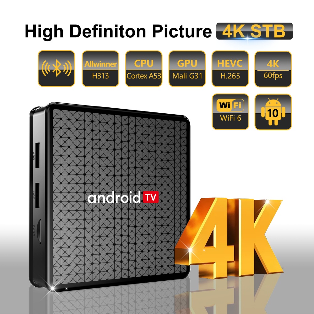 Wudung X5 TV Box AndroidTV All - Home Cinema Tv reseña y precio