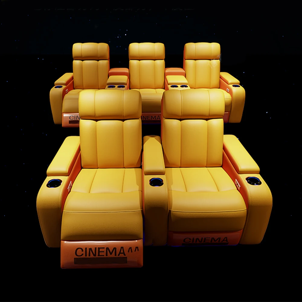 Silla de Cine Reclinable Eléct - Home Cinema Chairs reseña y precio