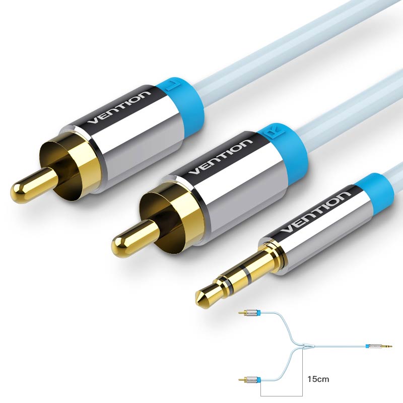 Vention Cable RCA 3,5 a 2rca c - Home Cinema Tv reseña y precio